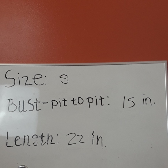 LUCY built in bra exercise tank top size small - Picture 3 of 6